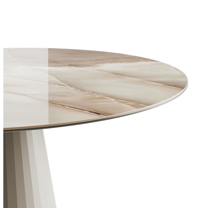 Стол обеденный MONACO DINING TABLE EMPT REVE DE REY CHOCO  120X120X75 СМ. (NRM05532)