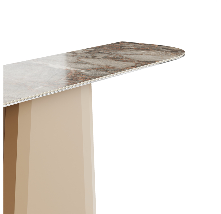 Консоль напольная CHARLES CONSOLE EMPT NMR EMPT 160X38X73,5 СМ. (NRM05540)