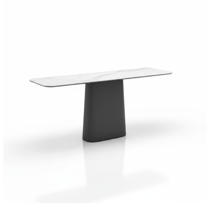 Консоль напольная CHARLES CONSOLE DBGT CLOUDY WHITE DBGT 160X38X73,5 СМ. (NRM05539)