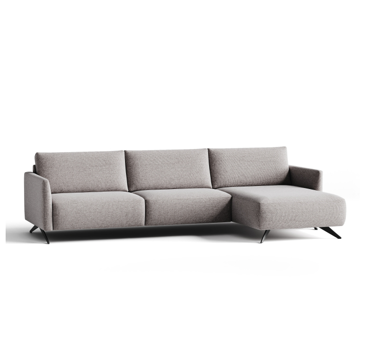 Диван COSMO B99-300-167L/WEMBLEY PERLE/BULTEX/01BL BLACK/