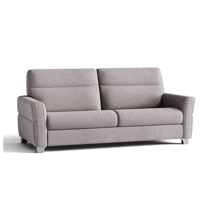 Диван EKLIPSO B96-220-96B/WEMBLEY PERLE/FORMATEX/BRUSHED/