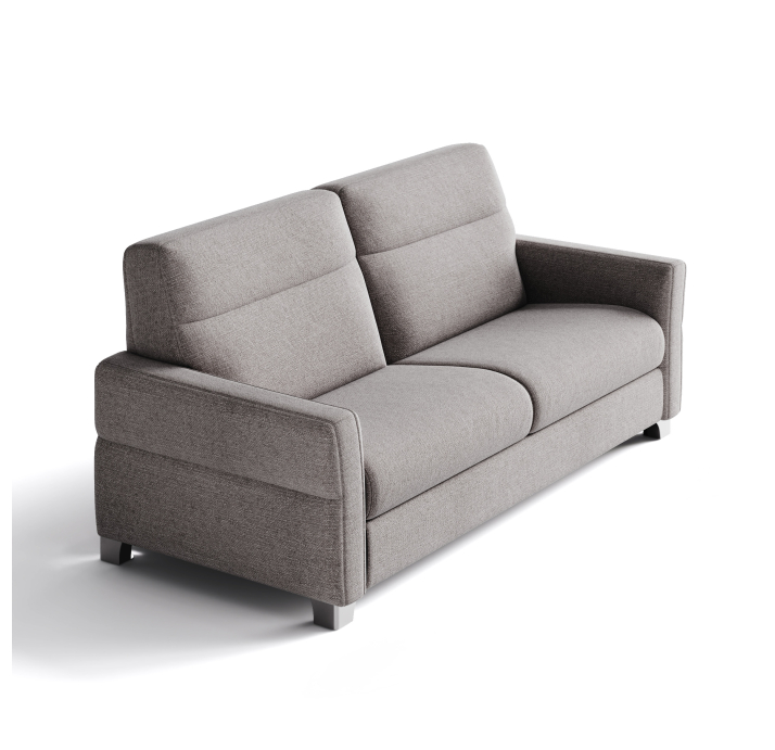 Диван EKLIPSO B96-220-96B/WEMBLEY PERLE/FORMATEX/BRUSHED/