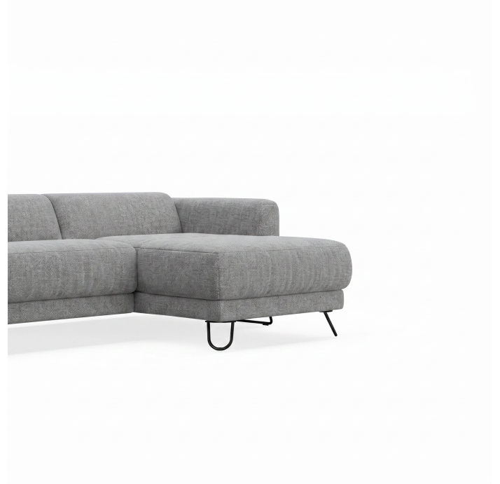 Диван MATHEO B100-300-167L/WEMBLEY PERLE/DYNASPRING/01BL BLACK/