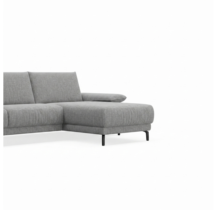 Диван Sereno B98-300-165L/WEMBLEY PERLE/BULTEX/01 BLACK/