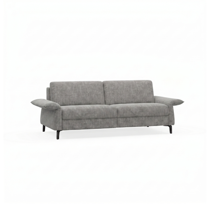 Диван ADORA B93-220-93B/WEMBLEY PERLE/BULTEX/01BL BLACK/
