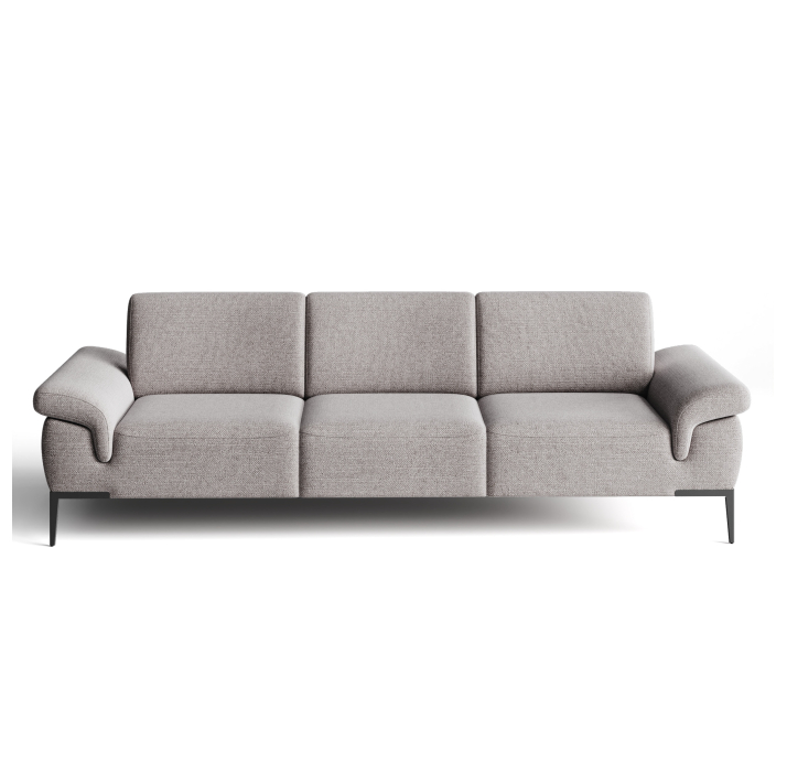 Диван WAVE B98-280-98B/WEMBLEY PERLE/BULTEX/01 BLACK/