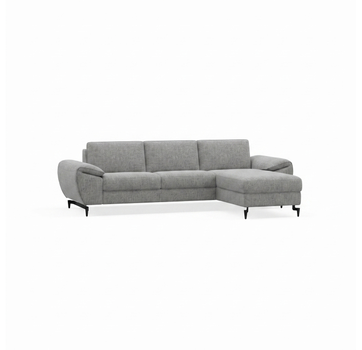 Диван SARI B93-300-162L/WEMBLEY PERLE/BULTEX/01 BLACK/