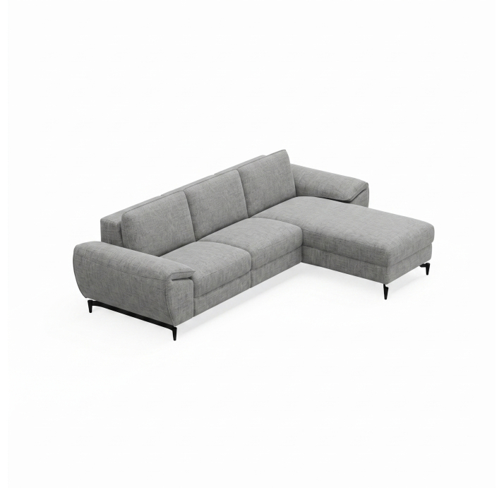 Диван SARI B93-300-162L/WEMBLEY PERLE/BULTEX/01 BLACK/