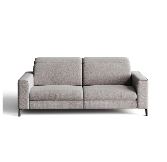 Диван FRATINO B101-220-101B/WEMBLEY PERLE/HR40/01 BLACK/E,E