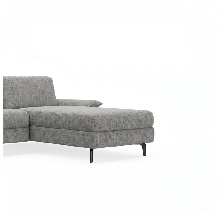 Диван ADORA B93-300-162L/WEMBLEY PERLE/BULTEX/01BL BLACK/