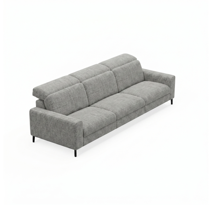 Диван FONTANE B100-280-100B/WEMBLEY PERLE/HR40/01BL/E,E