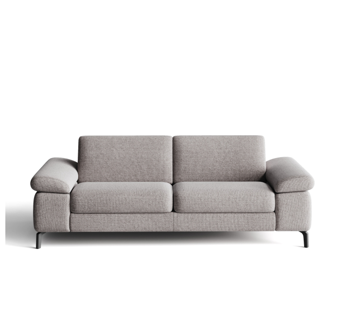 Диван TASMAN B93-220-93B/WEMBLEY PERLE/BULTEX/01 BLACK/