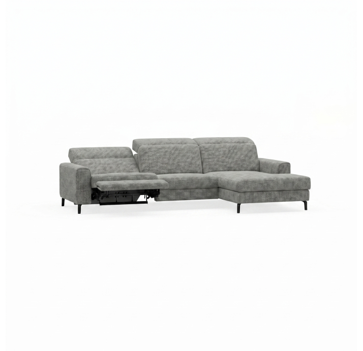 Диван FONTANE B100-300-167L/AMIRI CARBON/BULTEX/01BL/E,MR