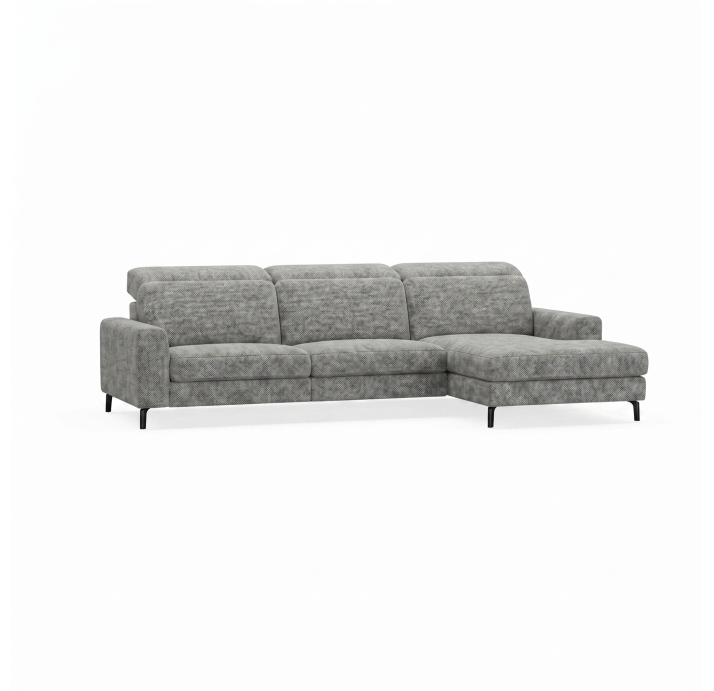 Диван FONTANE B100-300-167L/AMIRI CARBON/BULTEX/01BL/E