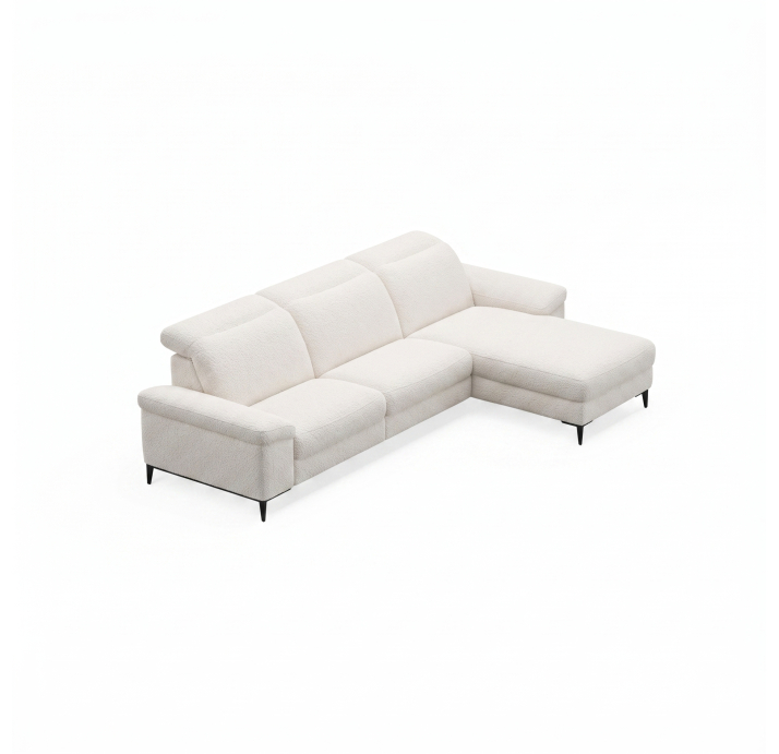 Диван CADINI B93-300-162L/VIVA OFFWHITE/BULTEX/01BL/E,E,E