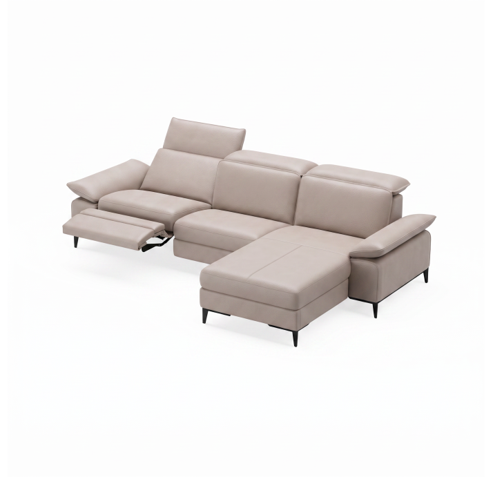 Диван COLUMBIA B93-300-162L/MONTANA PERLE/BULTEX/03BL/E,R