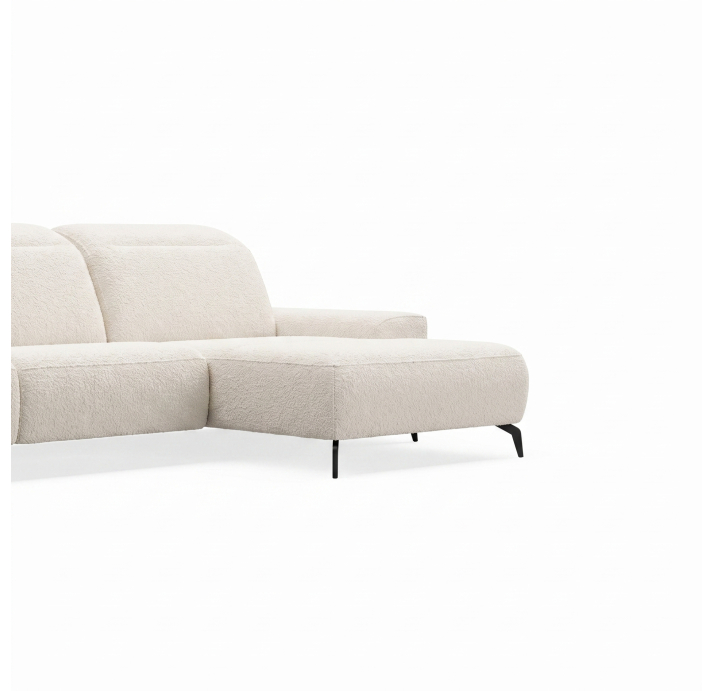 Диван ROMANO B110-300-167L/57/VIVA OFFWHITE/VISCOTEX/01BL/E