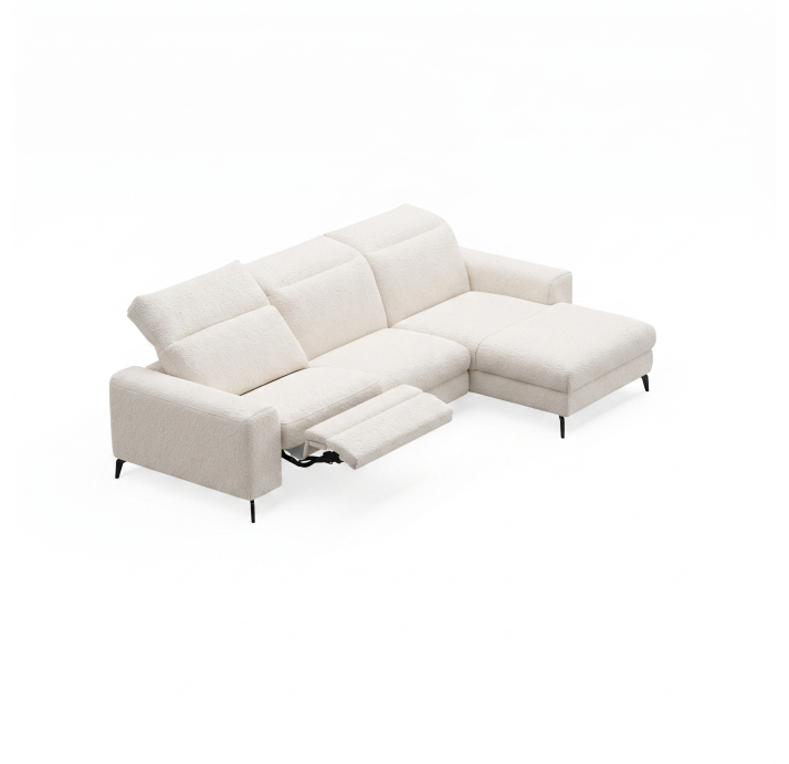Диван DONATO B100-300-167L/VIVA OFFWHITE/VISCOTEX/01BL/E,MR