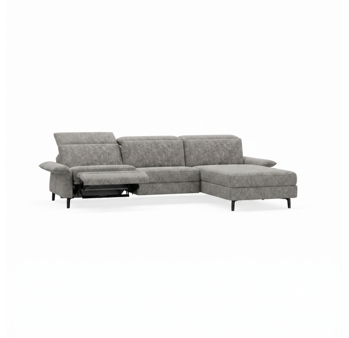 Диван ADORA B93-300-162L/AMIRI CARBON/BULTEX/03BL/E,R