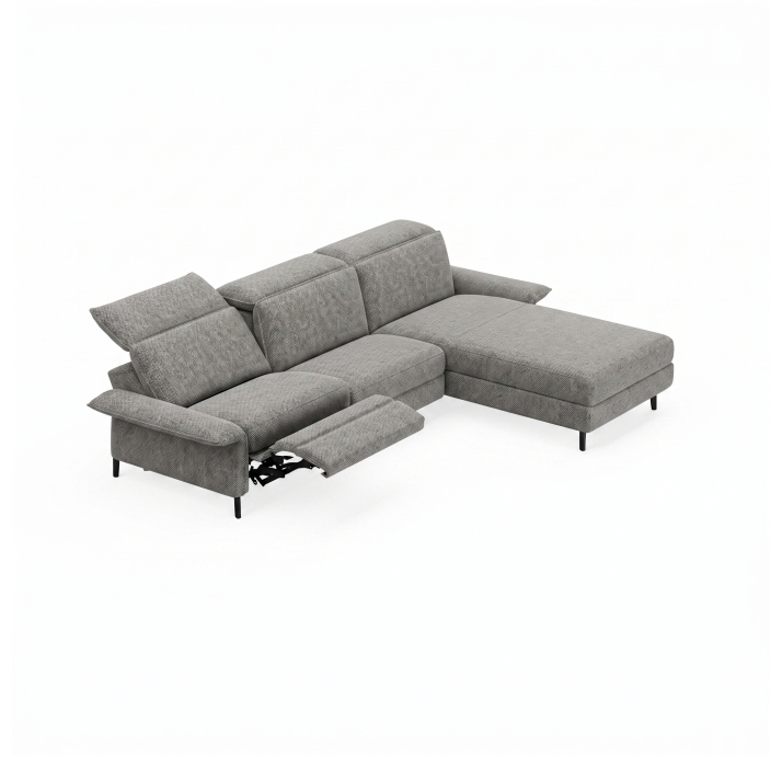 Диван ADORA B93-300-162L/AMIRI CARBON/BULTEX/03BL/E,R