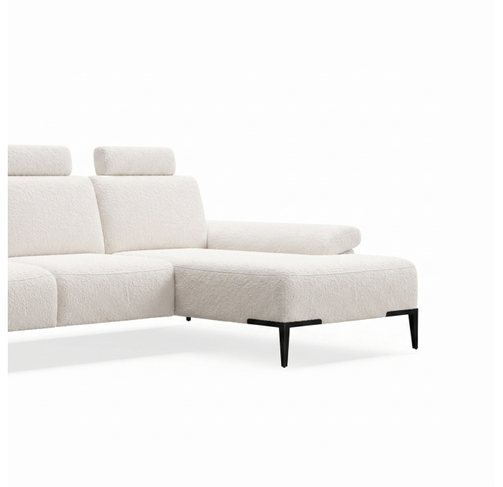 Диван WAVE B98-300-165L/VIVA OFFWHITE/BULTEX/01BL/E