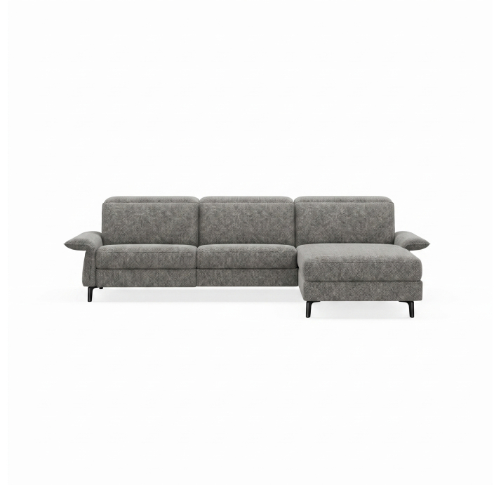 Диван ADORA B93-300-162L/AMIRI CARBON/BULTEX/03BL/E