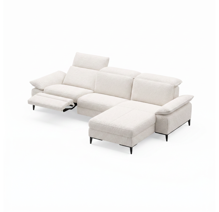 Диван COLUMBIA B93-300-162L/VIVA OFFWHITE/BULTEX/03BL/E,R