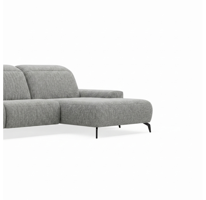 Диван ROMANO B110-300-167L/57/AMIRI CARBON/VISCOTEX/01BL/E,MR