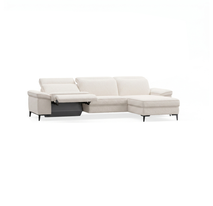 Диван CADINI B93-300-162L/VIVA OFFWHITE/BULTEX/01BL/E,R