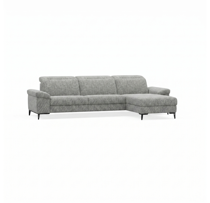 Диван CADINI B93-300-162L/AMIRI CARBON/BULTEX/01BL/E,E,E