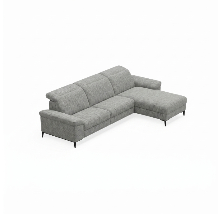 Диван CADINI B93-300-162L/AMIRI CARBON/BULTEX/01BL/E,E,E