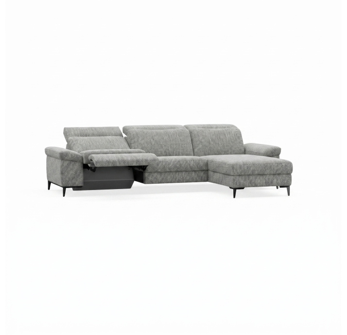 Диван CADINI B93-300-162L/AMIRI CARBON/BULTEX/01BL/E,R