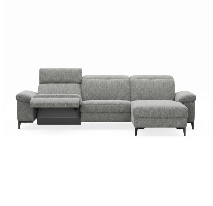 Диван CADINI B93-300-162L/AMIRI CARBON/BULTEX/01BL/E,R