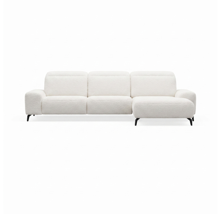Диван ROMANO B110-300-167L/57/VIVA OFFWHITE/VISCOTEX/01BL/E,MR