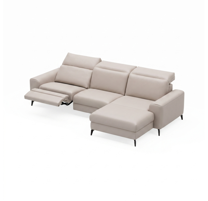Диван DONATO B100-300-167L/MONTANA PERLE/VISCOTEX/01BL/E,MR