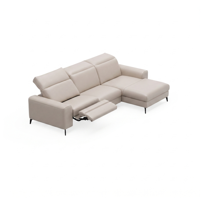 Диван DONATO B100-300-167L/MONTANA PERLE/VISCOTEX/01BL/E,MR