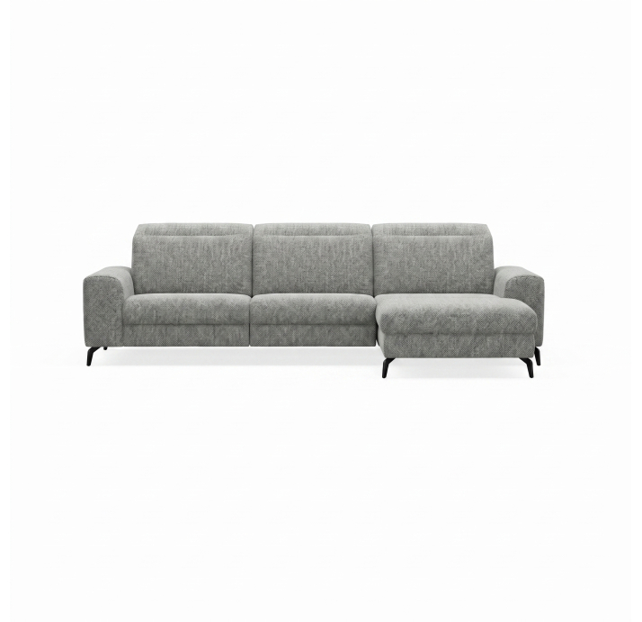 Диван DONATO B100-300-167L/AMIRI CARBON/VISCOTEX/01BL/E,MR