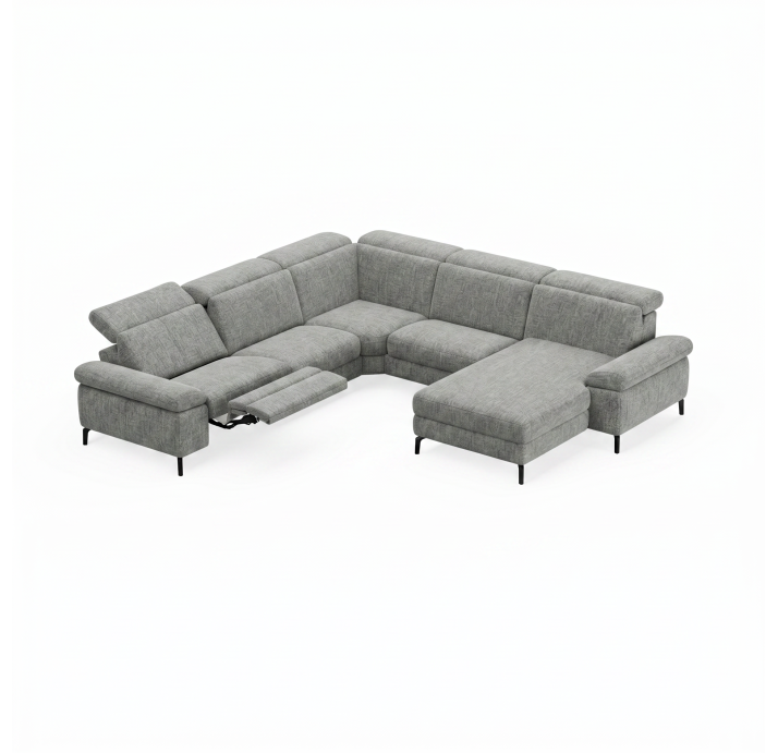 Диван TASMAN B93-300-162L/AMIRI CARBON/BULTEX/01BL/E,R