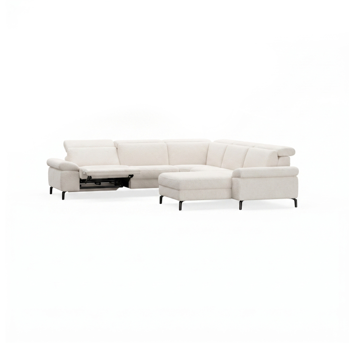 Диван TASMAN B93-300-162L/VIVA OFFWHITE/BULTEX/01BL/E,R