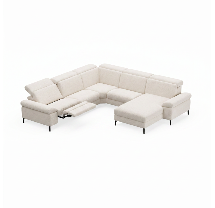 Диван TASMAN B93-300-162L/VIVA OFFWHITE/BULTEX/01BL/E,R