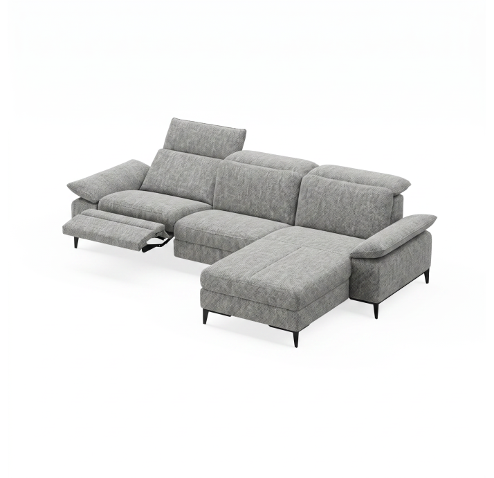 Диван COLUMBIA B93-300-162L/AMIRI CARBON/BULTEX/03BL/E,R