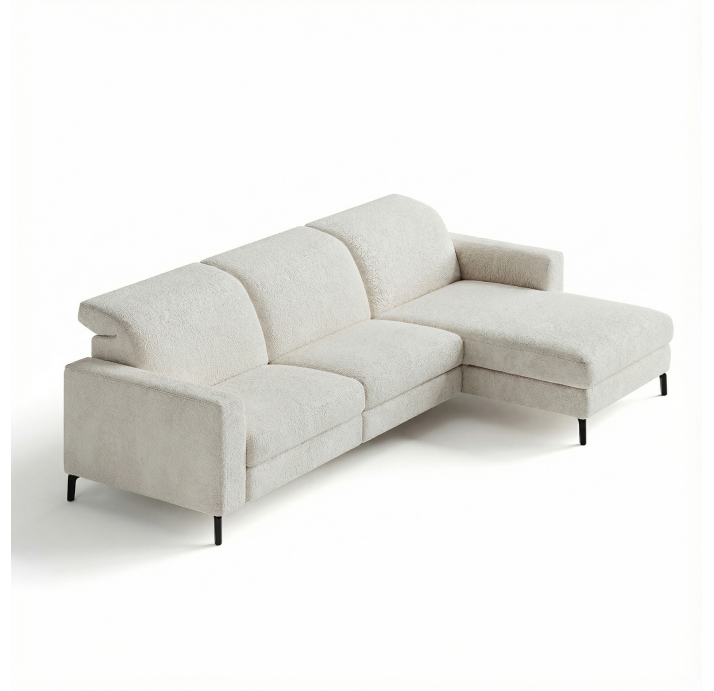 Диван FRATINO B101-300-163L/VIVA OFFWHITE/BULTEX/01BL/R,E,E,E