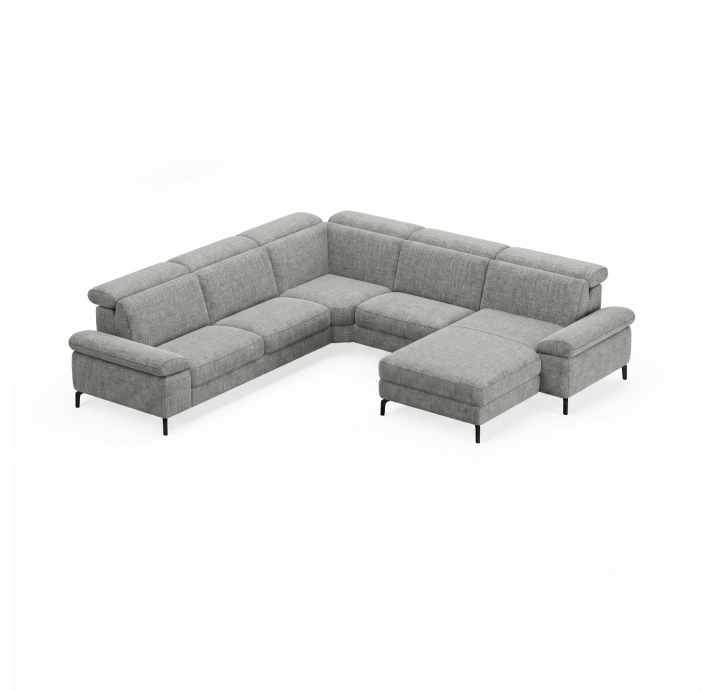 Диван TASMAN B93-300-162L/AMIRI CARBON/BULTEX/01BL/E