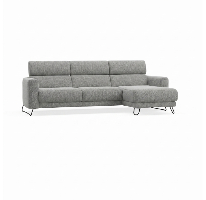 Диван MATHEO B100-300-167L/AMIRI CARBON/DYNASPRING/03BL/E