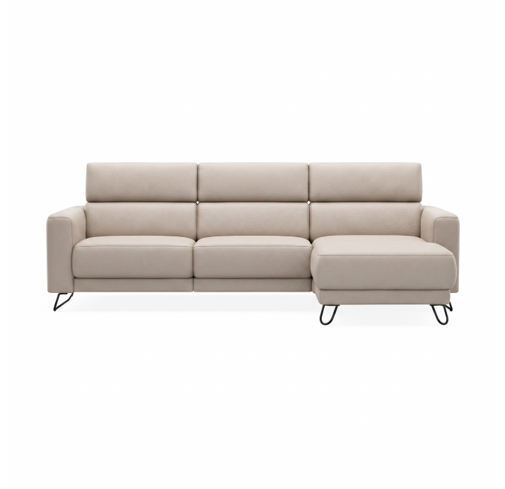 Диван MATHEO B100-300-167L/MONTANA PERLE/DYNASPRING/03BL/E,Z,R