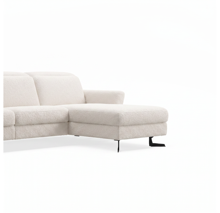 Диван TAMOUR B93-300-160L/VIVA OFFWHITE/BULTEX/03BL/E,R