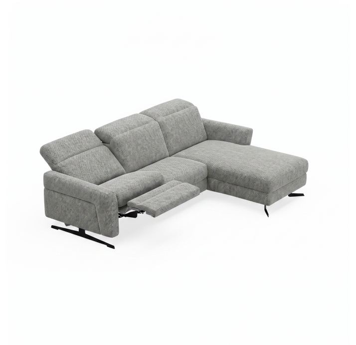 Диван TAMOUR B93-300-160L/AMIRI CARBON/BULTEX/03BL/E,R