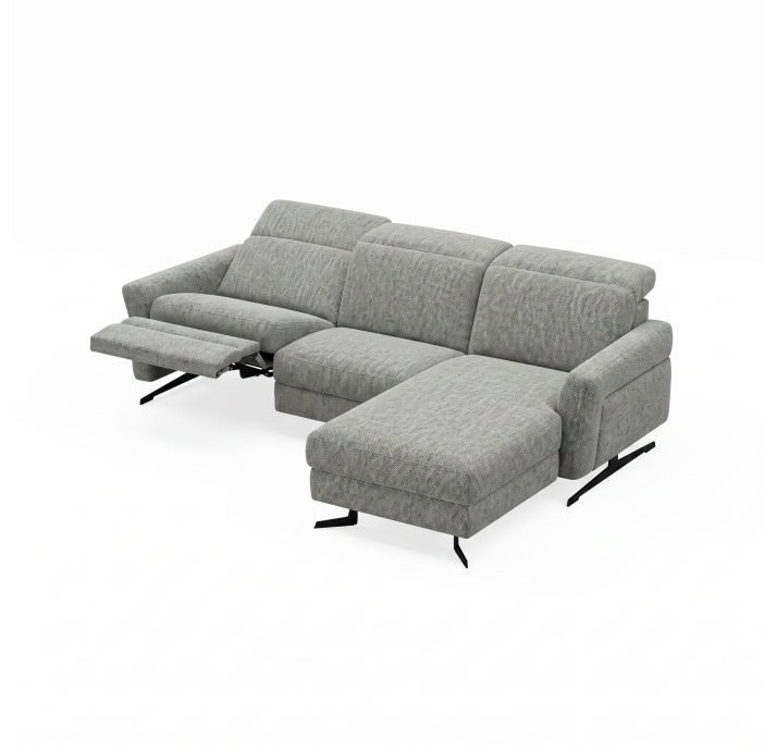 Диван TAMOUR B93-300-160L/AMIRI CARBON/BULTEX/03BL/E,R