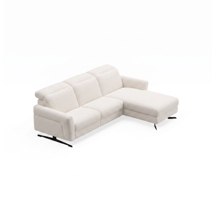 Диван TAMOUR B93-300-160L/VIVA OFFWHITE/BULTEX/03BL/E