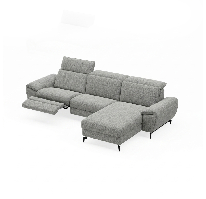 Диван SARI B93-300-162L/AMIRI CARBON/BULTEX/03BL/E,R
